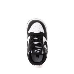 Nike Dunk Low Athletic Shoe - Baby / Toddler - White / White / Black