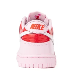 Nike Dunk Low Athletic Shoe - Big Kid - Pink Foam / Summit White / Light Crimson
