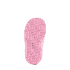 PUMA Carina 3.0 Butterfly Glitter Athletic Shoe - Baby / Toddler - White / Pink