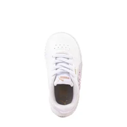 PUMA Carina 3.0 First Blossom Athletic Shoe - Baby / Toddler - White / Lilac Frost