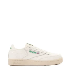 Reebok Club C Vintage 85 Athletic Shoe - Big Kid - Chalk / Alabaster / Glen Green