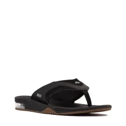 Reef Fanning Flip Flop - Little Kid - Black / Silver