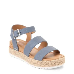 Sarah-Jayne Bryce Platform Sandal - Little Kid / Big Kid - Denim Blue