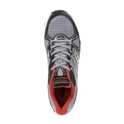Saucony Ride Millennium Athletic Shoe - Grey / Black / Red