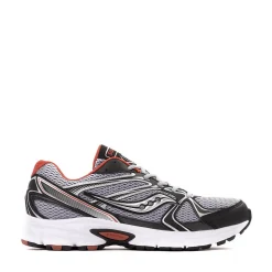 Saucony Ride Millennium Athletic Shoe - Grey / Black / Red