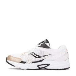 Saucony Ride Millennium Athletic Shoe - White / Gold / Black