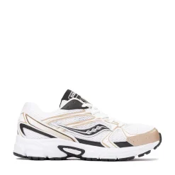 Saucony Ride Millennium Athletic Shoe - White / Gold / Black