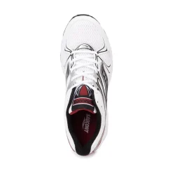 Saucony Ride Millennium Athletic Shoe - White / Red