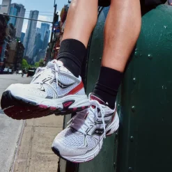 Saucony Ride Millennium Athletic Shoe - White / Red
