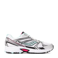 Saucony Ride Millennium Athletic Shoe - White / Silver / Aqua