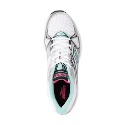 Saucony Ride Millennium Athletic Shoe - White / Silver / Aqua