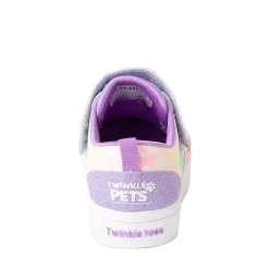 Skechers Twi-Lites Twinkle Pets Glitter Cat Sneaker - Toddler / Little Kid - Lavender