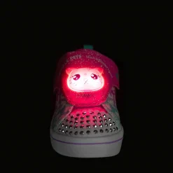 Skechers Twi-Lites Twinkle Pets Glitter Cat Sneaker - Toddler / Little Kid - Pink