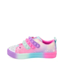Skechers Twinkle Toes® Twi-Lites 2.0 Heart Pops Sneaker - Little Kid - Pink / Multicolor