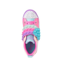 Skechers Twinkle Toes® Twi-Lites 2.0 Heart Pops Sneaker - Little Kid - Pink / Multicolor