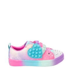 Skechers Twinkle Toes® Twi-Lites 2.0 Heart Pops Sneaker - Little Kid - Pink / Multicolor