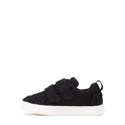 TOMS Cruz Double Strap Sneaker - Baby / Toddler / Little Kid - Black