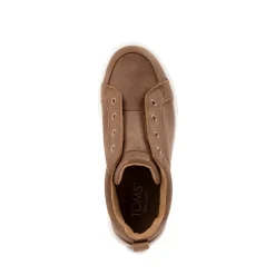 TOMS Cruz Mid Slip-On Casual Shoe - Little Kid / Big Kid - Toffee