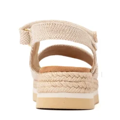TOMS Diana Platform Sandal - Little Kid / Big Kid - Champagne Glimmer