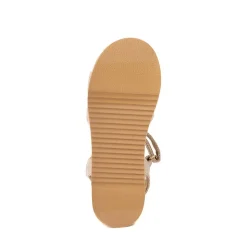 TOMS Diana Platform Sandal - Little Kid / Big Kid - Champagne Glimmer