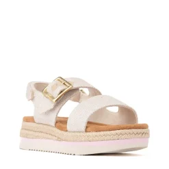 TOMS Giana Platform Sandal - Little Kid / Big Kid - Natural