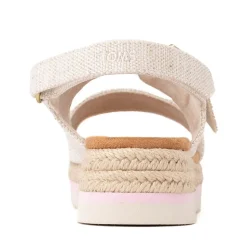 TOMS Giana Platform Sandal - Little Kid / Big Kid - Natural