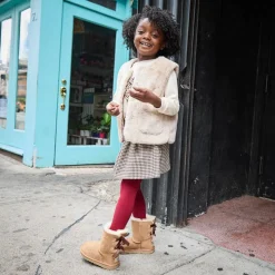 UGG® Bailey Bow II Boot - Little Kid / Big Kid - Chestnut