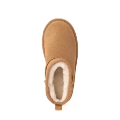UGG® Classic Ultra Mini Dazzle Boot - Little Kid / Big Kid - Chestnut