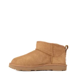 UGG® Classic Ultra Mini Dazzle Boot - Little Kid / Big Kid - Chestnut