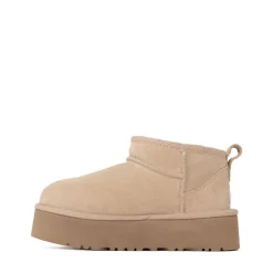 UGG® Classic Ultra Mini Platform Boot - Little Kid / Big Kid - Sand