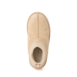 UGG® Classic Ultra Stretch Cuff Boot - Little Kid / Big Kid - Mustard Seed