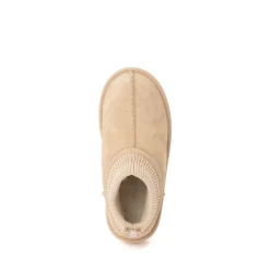 UGG® Classic Ultra Stretch Cuff Boot - Toddler / Little Kid - Mustard Seed