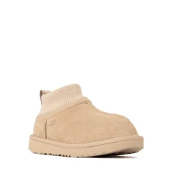UGG® Classic Ultra Stretch Cuff Boot - Toddler / Little Kid - Mustard Seed