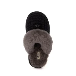 UGG® Cozy II Knit Slipper - Little Kid / Big Kid - Black