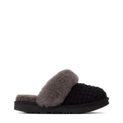 UGG® Cozy II Knit Slipper - Little Kid / Big Kid - Black