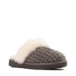 UGG® Cozy II Knit Slipper - Little Kid / Big Kid - Charcoal