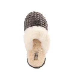 UGG® Cozy II Knit Slipper - Little Kid / Big Kid - Charcoal