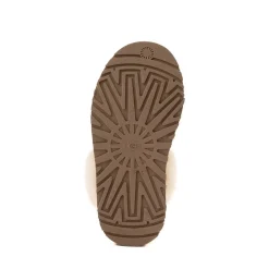 UGG® Disquette Platform Clog - Little Kid / Big Kid - Chestnut