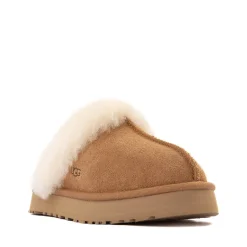 UGG® Disquette Platform Clog - Little Kid / Big Kid - Chestnut
