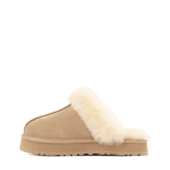 UGG® Disquette Platform Clog - Little Kid / Big Kid - Sand