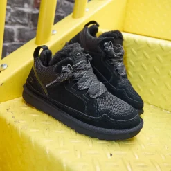 UGG® Lowmel Sneaker - Little Kid / Big Kid - Black
