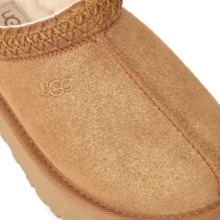 UGG® Tazz Dazzle Platform Slipper - Little Kid / Big Kid - Chestnut