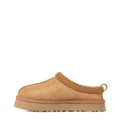 UGG® Tazz Dazzle Platform Slipper - Little Kid / Big Kid - Chestnut