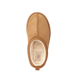 UGG® Tazz Dazzle Platform Slipper - Little Kid / Big Kid - Chestnut