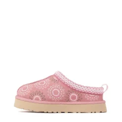 UGG® Tazz Sun Stitch Slipper - Little Kid / Big Kid - Horizon Pink