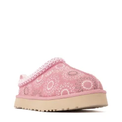 UGG® Tazz Sun Stitch Slipper - Little Kid / Big Kid - Horizon Pink
