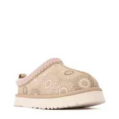 UGG® Tazz Sun Stitch Slipper - Little Kid / Big Kid - Mustard Seed