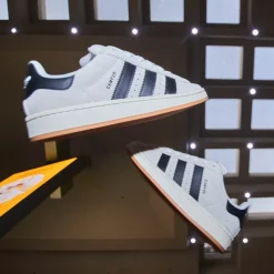 Womens adidas Campus '00s Athletic Shoe - Crystal White / Core Black