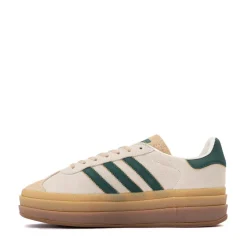 Womens adidas Gazelle Bold Athletic Shoe - Cream White / Collegiate Green / Magic Beige