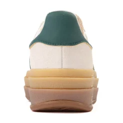 Womens adidas Gazelle Bold Athletic Shoe - Cream White / Collegiate Green / Magic Beige